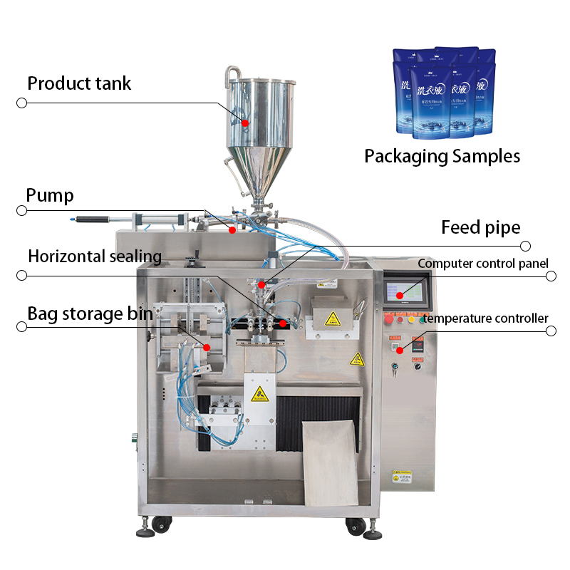 Premade Pouch Liquid Packing Machine