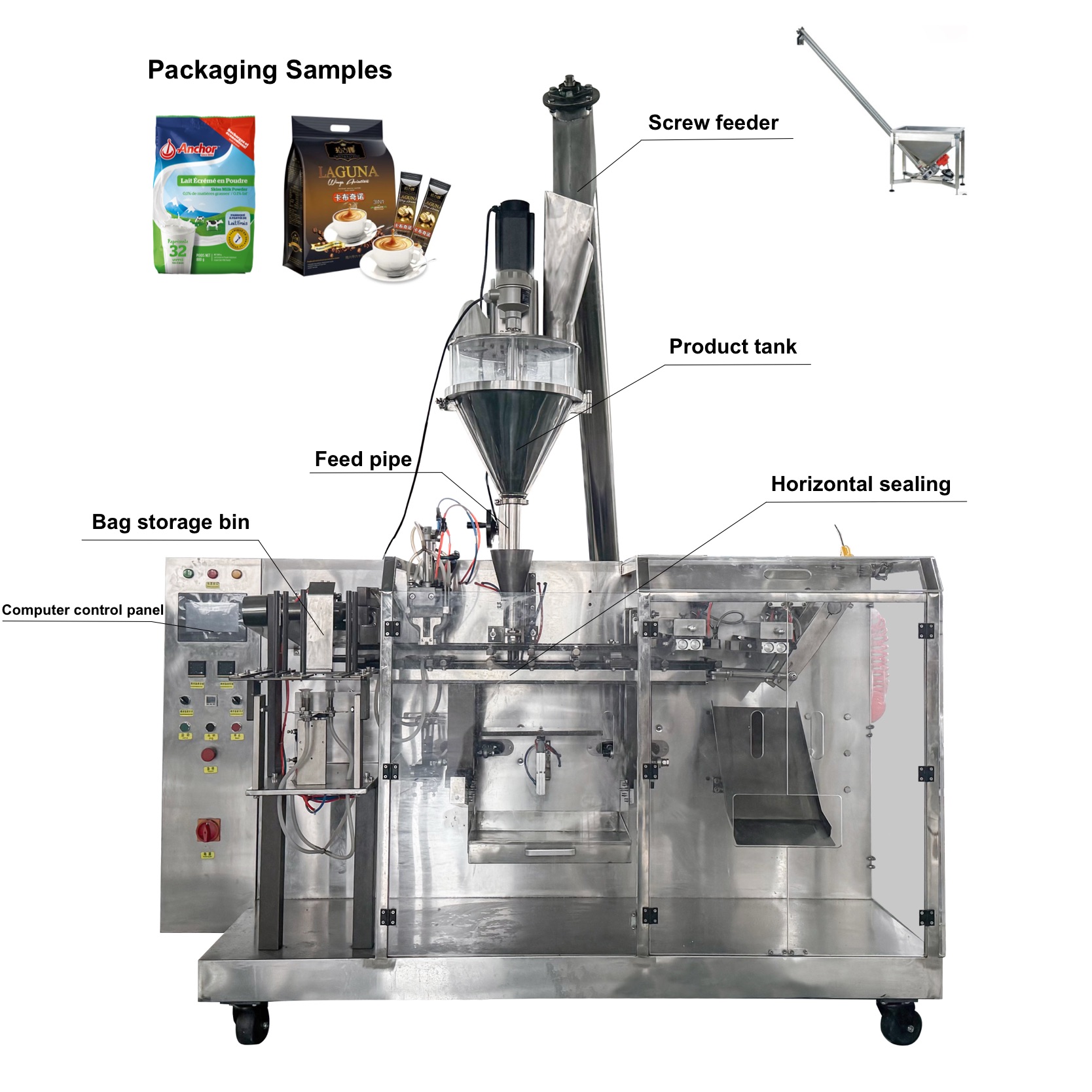 Premade Pouch Liquid Packing Machine