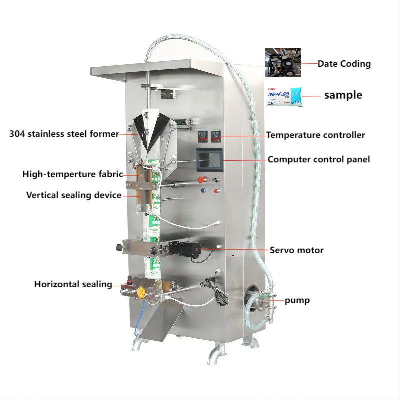 Sachet Water Filling Machine