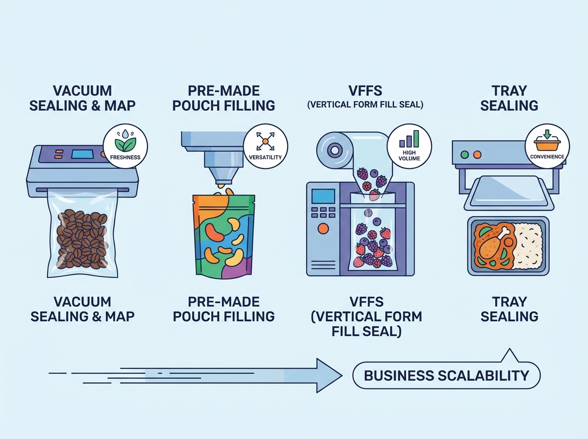 Commercial Food Packing Machinery